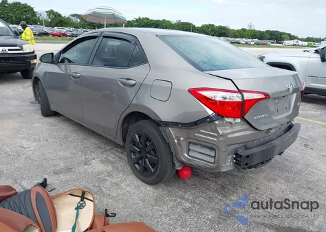 2016 Toyota Corolla Le from USA, damaged, VIN 2T1BURHE3GC657392